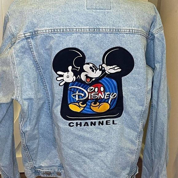 Disney Other - Vintage 90s Disney Channel jean jacket NWT size XL